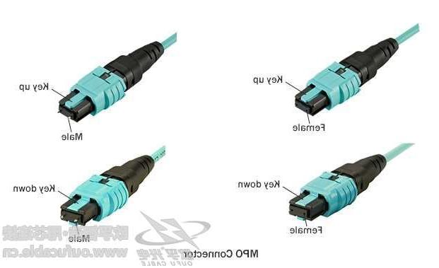 佳木斯市欧孚光纤光缆厂 MPO光纤跳线的极性分类和芯数设计