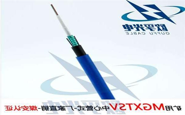 闵行区欧孚MGXTSV-8B1 矿用单模阻燃光缆G652D纤芯煤安证书